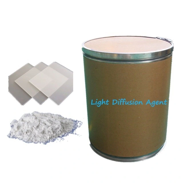 White Color Silicone Resin Powder/Light Diffusion Agent for LED Light, PMMA, PC