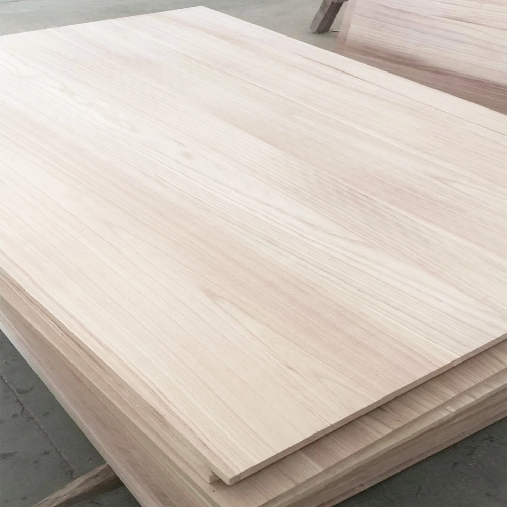 Competitive Wood Coffin Material Solid Paulownia Wood Panel for Europe