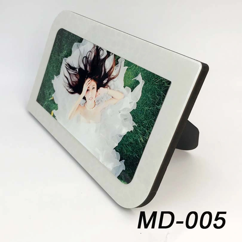 High quality/High cost performance Sublimation Blank MDF Photo Frame with Aluminum Sheet