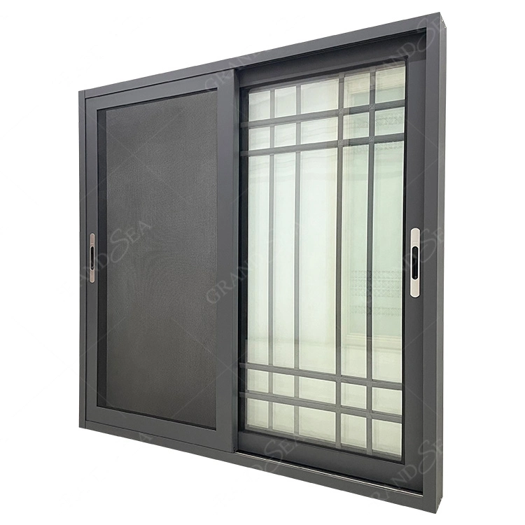 Grill Design Steel Window Aluminium Window UPVC Window Window Grill Design Aluminum Sliding Window Grandsky Metal Window Glass Window