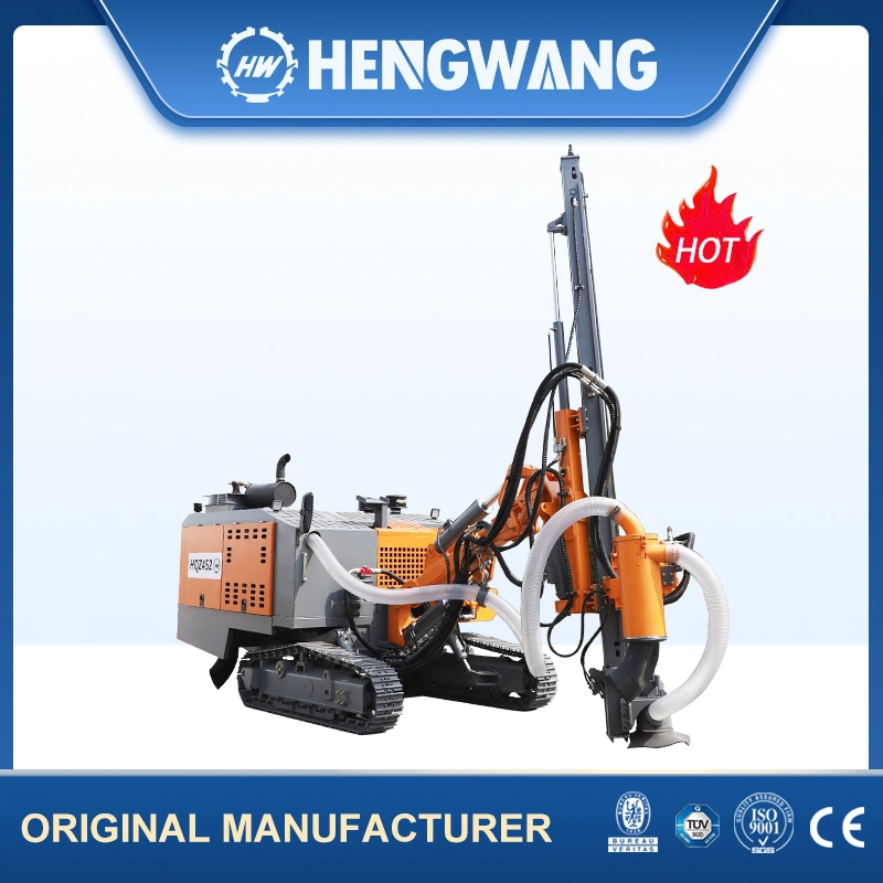 Pneumatic Dust Collection Diamond Surface Drilling Rig for Mine Mining