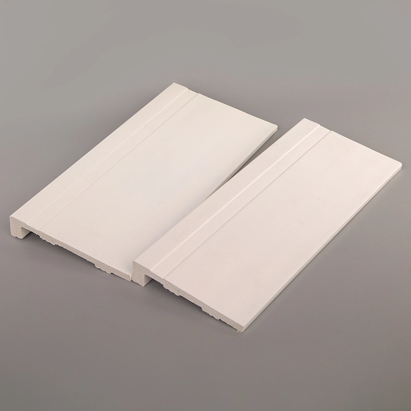 Pure White PS Skirting PVC Corner for House Decoration Floor Skirting