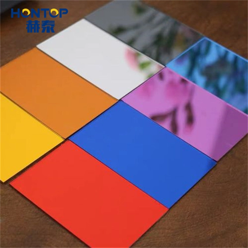 Customized Color Frosted Crystal Extruded Mirror Board Textured Transparent Lucite Perspex Advertising Plastic Cast PMMA Acrilico Panel Plexiglass Acrylic Sheet