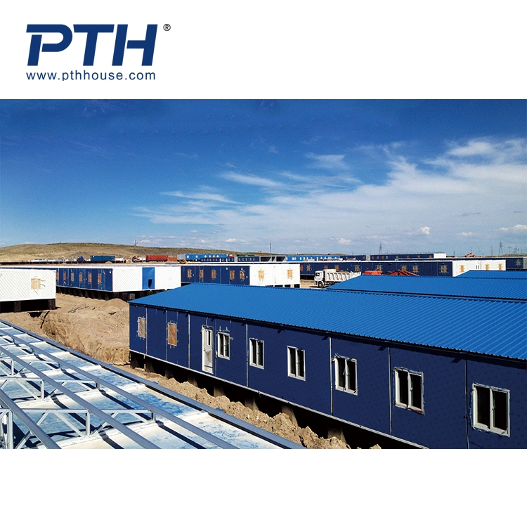 Low Cost 20FT EPS Sandwich Panel Container Camp in Kazakhstan