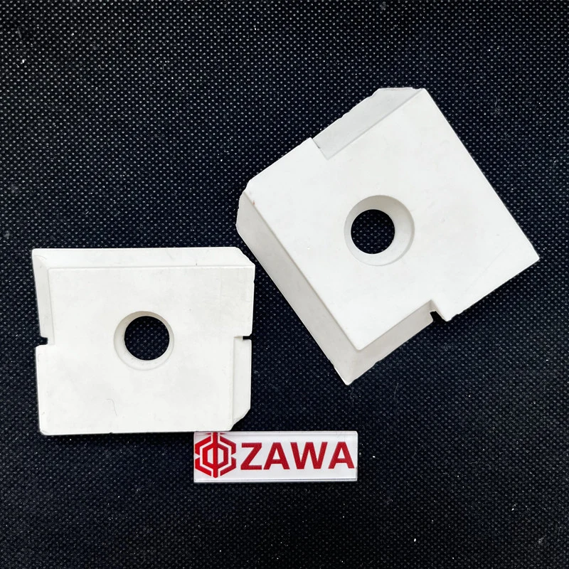 Customized 92-95% Alumina Non-Standard Size Special-Shaped Wear-Resistant Ceramic Lining Ring Dovetail