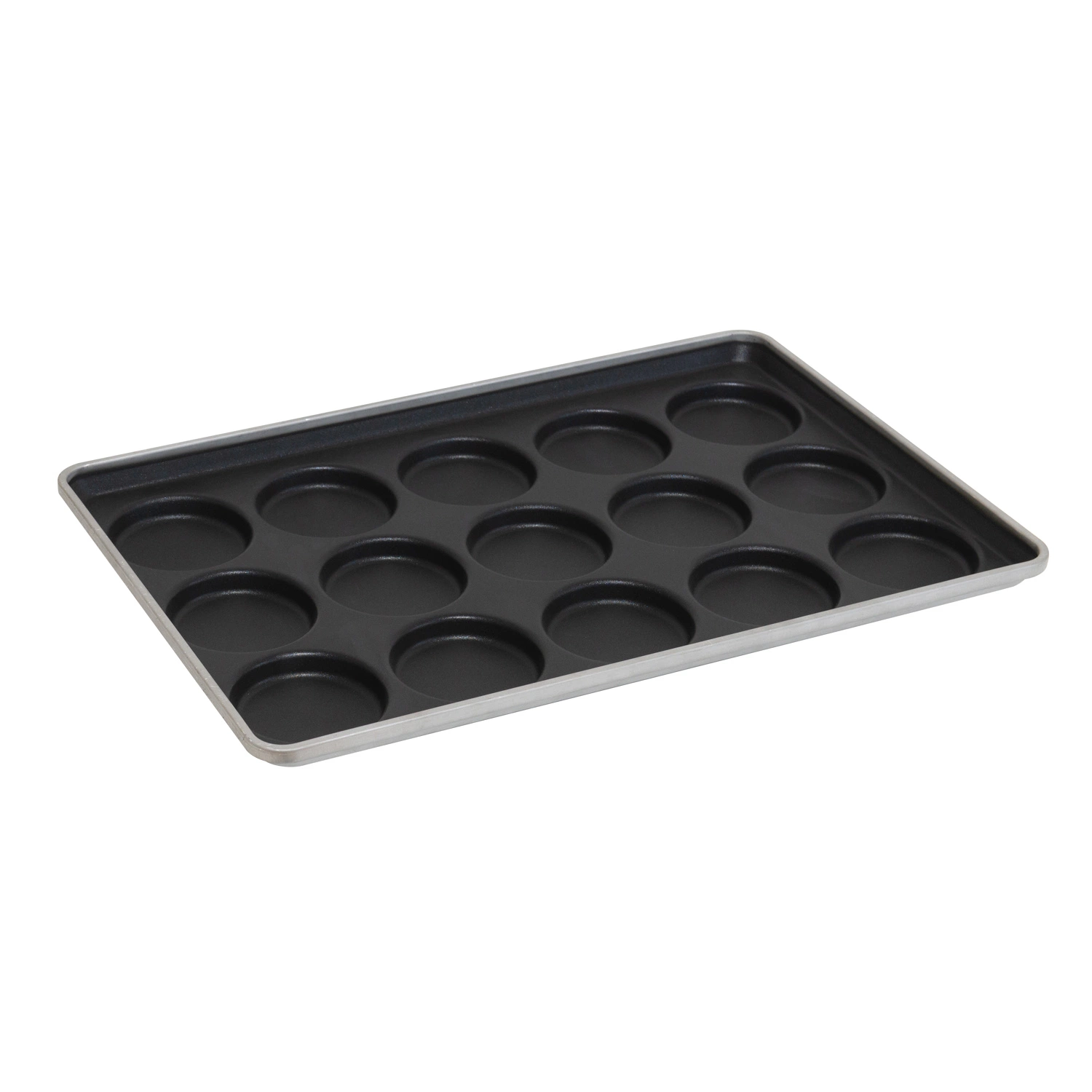 RK Bakeware China-Slicone Cupcake glaseado Muffin Custard Cake Baking Tray Molde para bizcocho de muffin para líneas industriales de cupcake