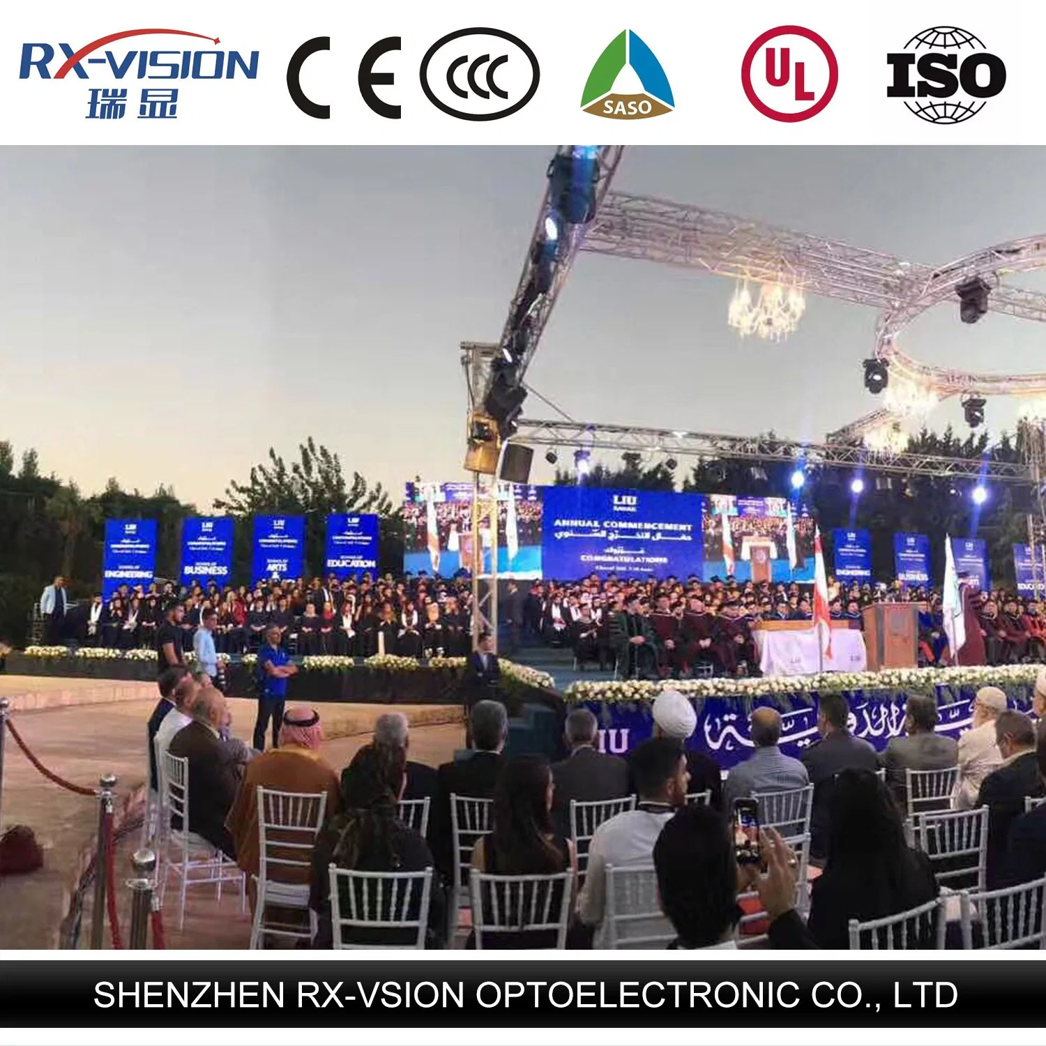 Outdoor Promotional Die-Cast Aluminum Cabinet Rental Digital Sign Video Player LED Screen Display for Ads Business