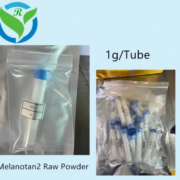 China Factory Supply Bulk Melanotan II Melanotanii Melanotan 2 Melanotan2 Mt2 Powder CAS 121062-08-6 with Worldwide Shipping