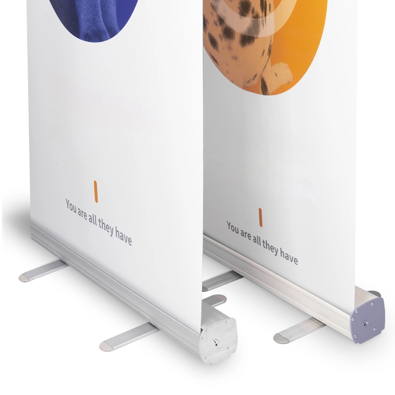 Advertising Aluminum Roll up Banner Portable Retractable Pull up Banner Display