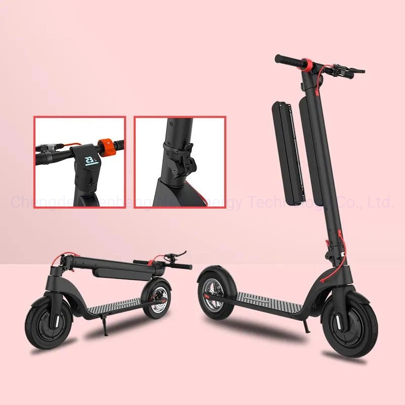 Battery Foldable Two Wheel Electric Scooter for Adult Citycoco Electric Scooter with Removable Battery