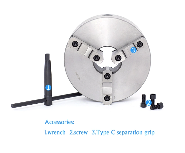 High Speed Hollow Self-Centering Chuck for CNC Swiss Lathe Machine