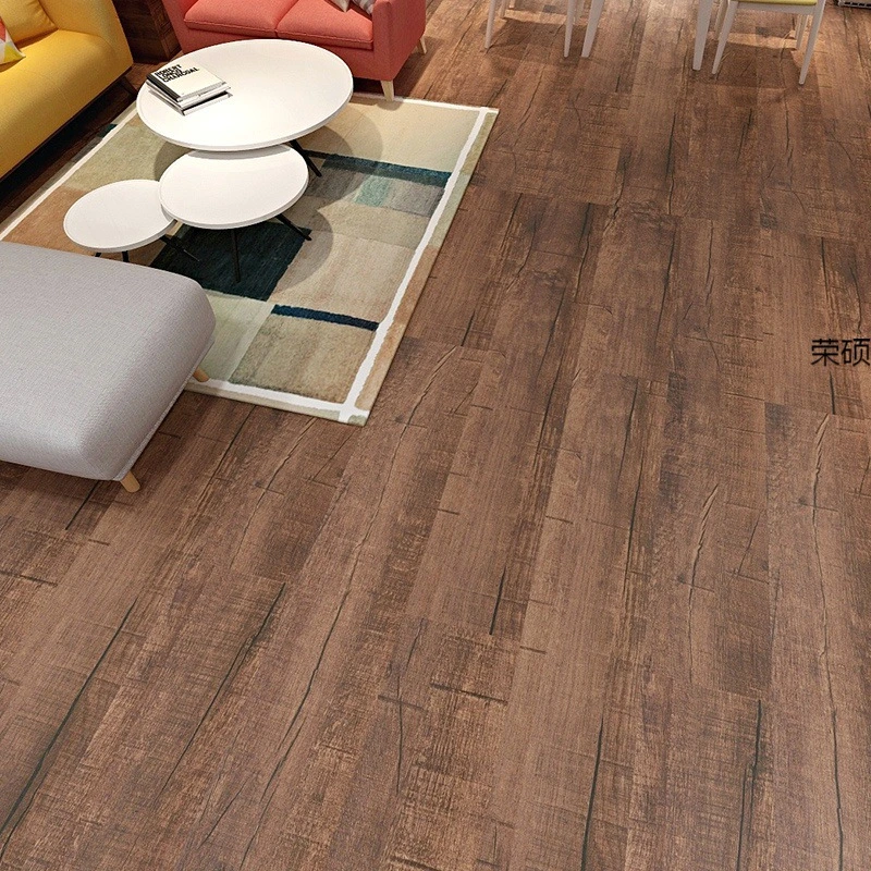 Carreaux PVC étanches de 4 mm, revêtement de sol SPC, verrouillage par clic Parquet en vinyle bois