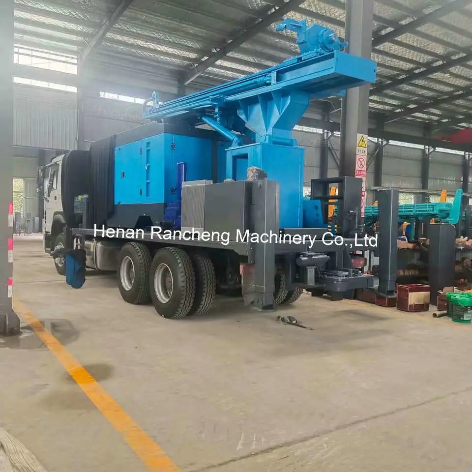 Depth. 450m Water Borehole Drilling Machine/6X4 Truck Mounted Water Well Drilling Rig