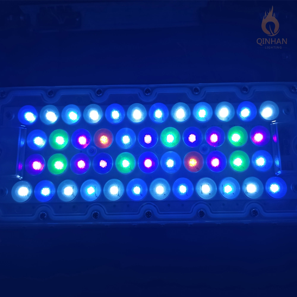 Red/Green/Blue Color Energy Saving 100W LED Flood Aquarium Lamp