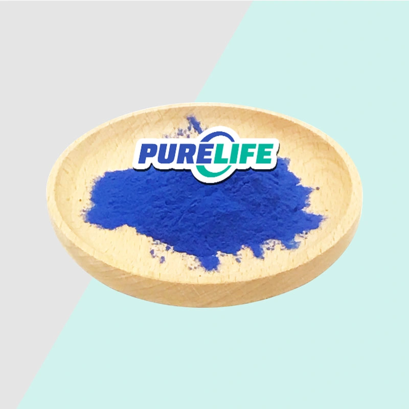 Qualité alimentaire pur naturel organique cas 11016-15-2 extrait de spiruline bleue Phycocyanine