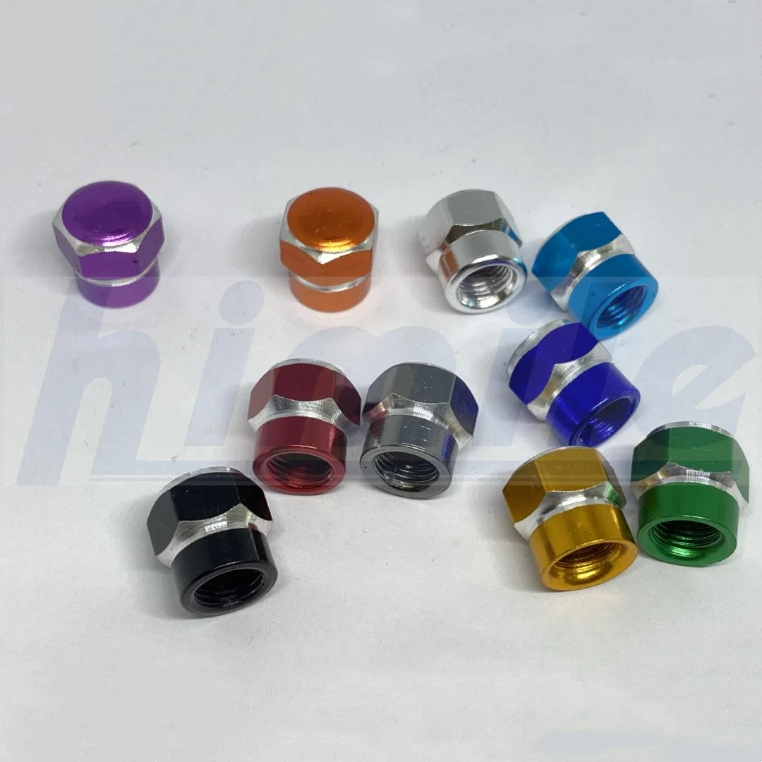 Himile Hot Sale Car Tyre Valve Caps, 8V1 Tire Valve Cap, Hot Sale Auto Parts Multiple Color.