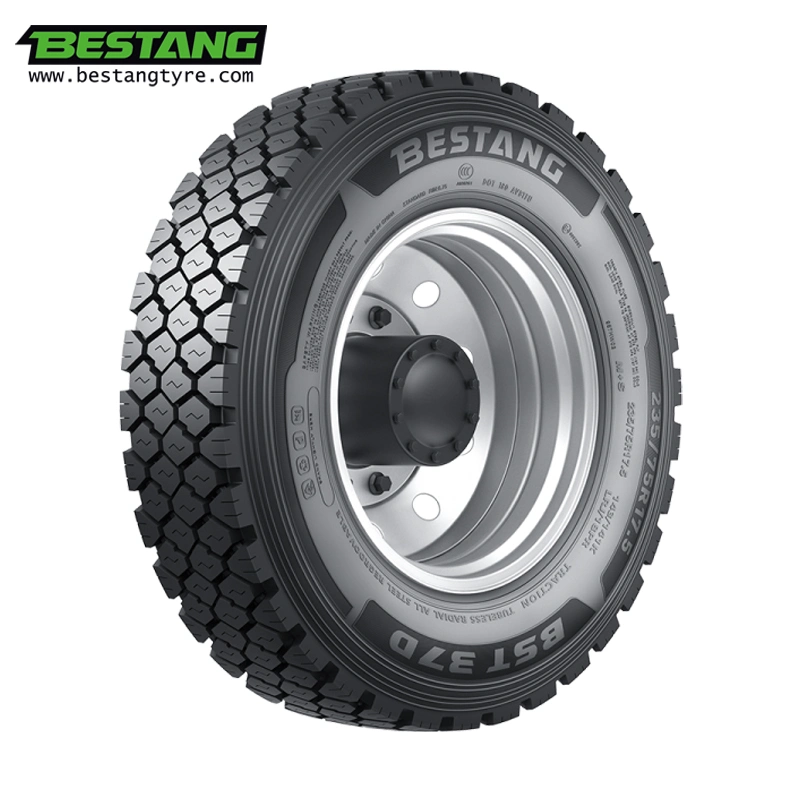 Meilleurs pneus de camion radiaux Bestang High Traction Bst37D 235/75r17.5 pour les roues motrices.