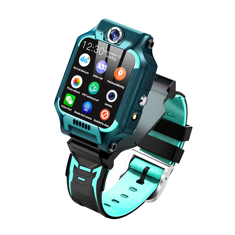 Nuevo diseño 4G Escuela de adolescentes de alta calidad IP67 Seguridad impermeable Estudiantes GPS Tracker Watch con posicionamiento de mapas de google en tiempo real D40P