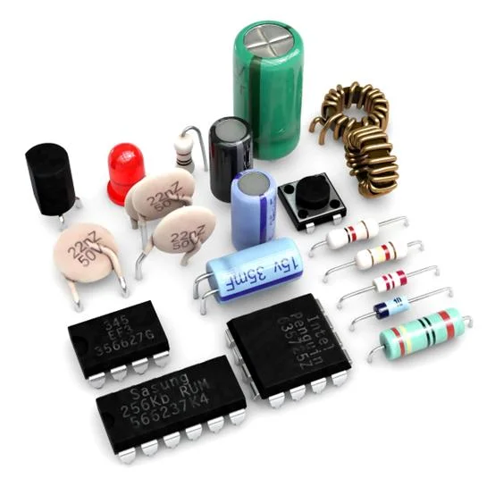 Assemblage de composants électroniques Condensateurs / Condensateurs en mica