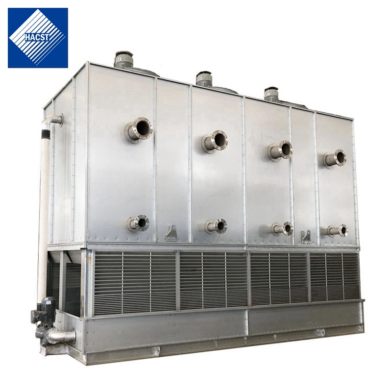 China mejor venta R717 Industrial R507 R22 R404 Condensador evaporativo contraflujo de freón 595kw de refrigeración de amoniaco