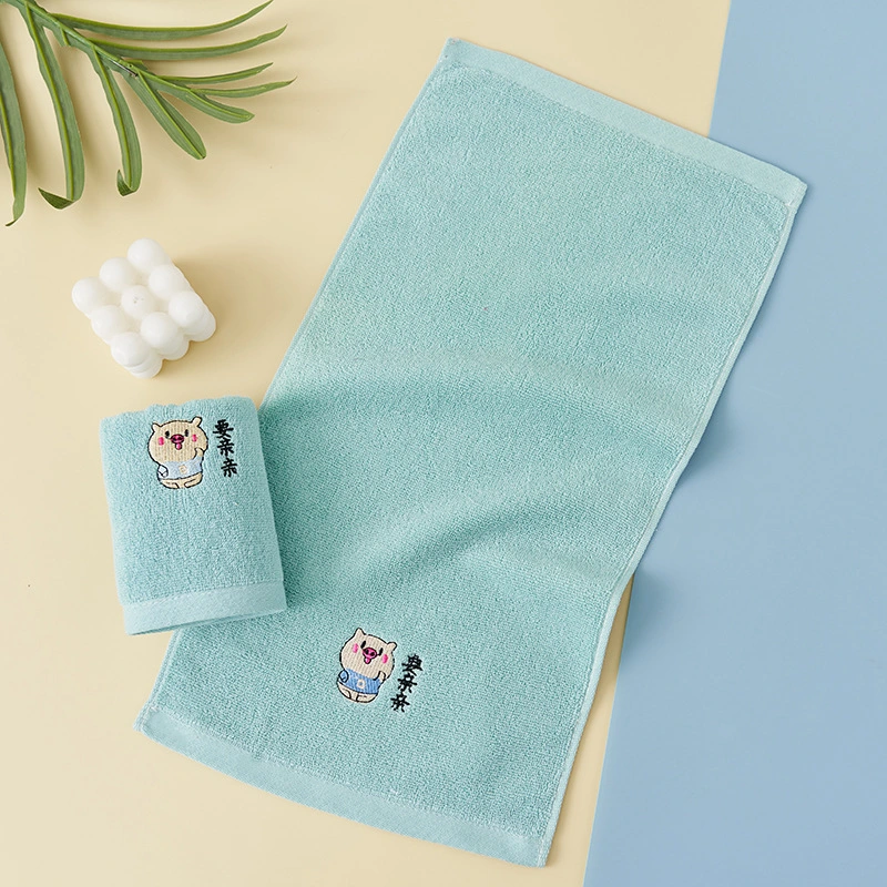 2022 Year Hot Selling 100% Cotton Hand Towel Customize Face Baby Towel