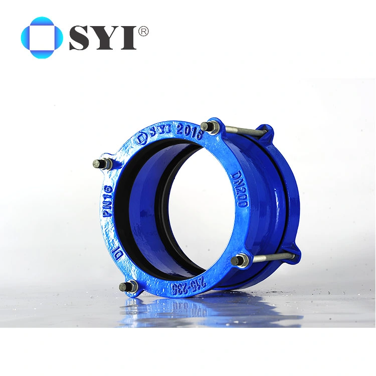 Easy to Install Ductile Iron Pipe Flexible Joints Universal Coupling for Water Pipeline