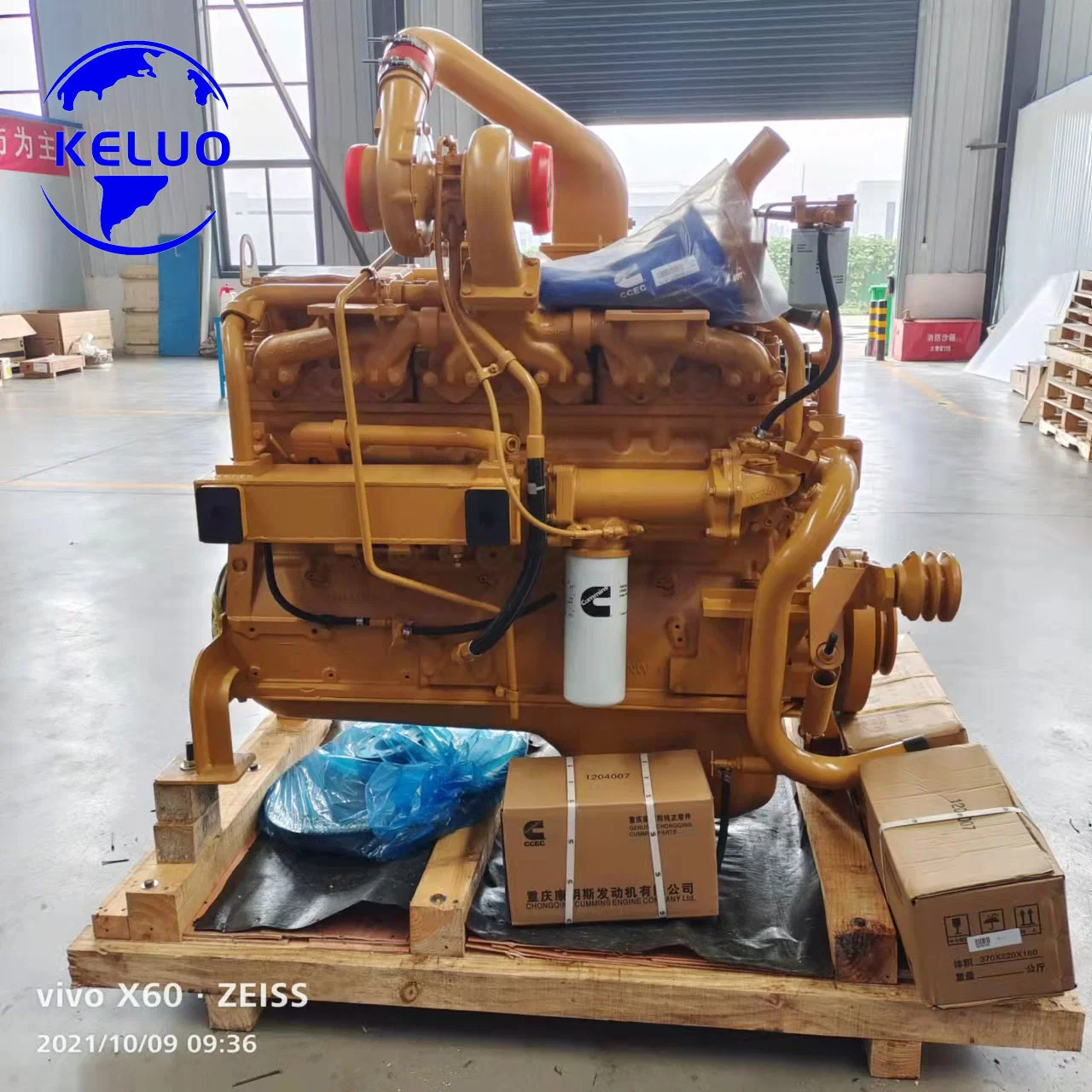 Brand New 300HP Construction Machinery Motor Diesel Cummin Nt855 Engine for Excavator