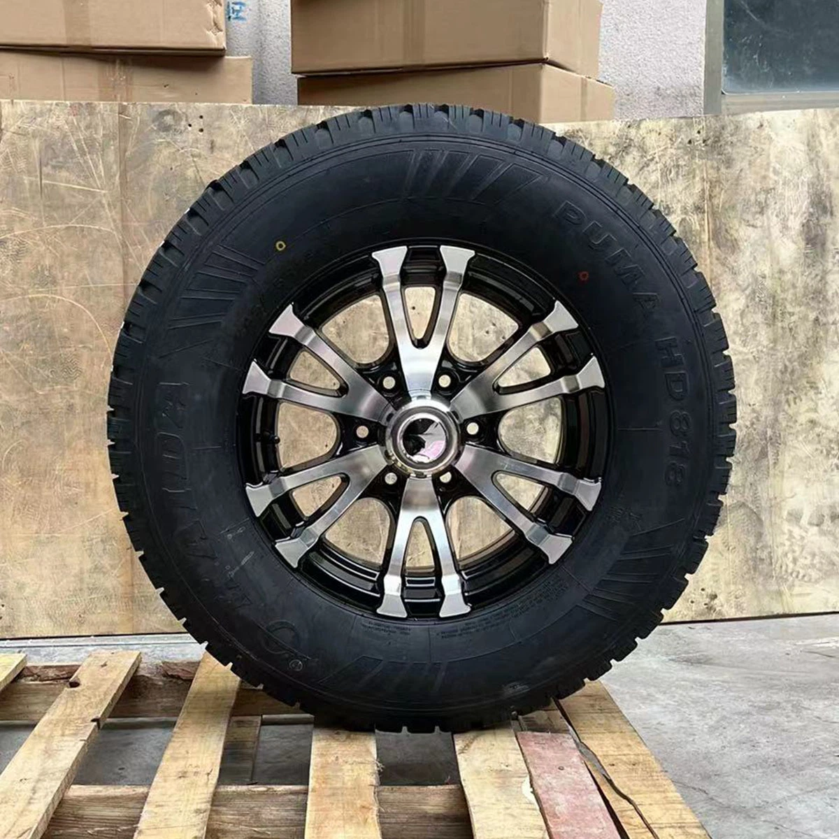 Mobile Home Wheel Trailer Alloy Wheel Caravan Trailer Complete Wheel with Tire