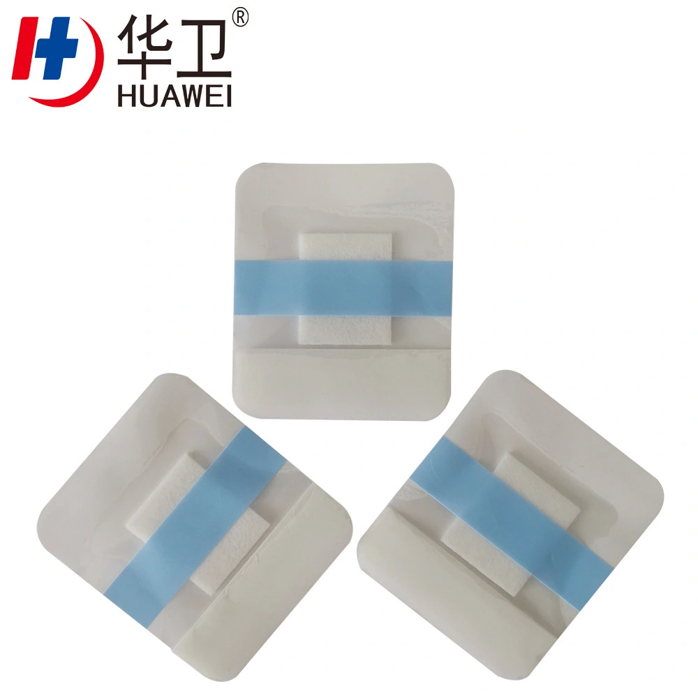 Medical Sterile Waterproof Transparent Wound Dressing Adhesive Dressing with Pad Island Type OEM