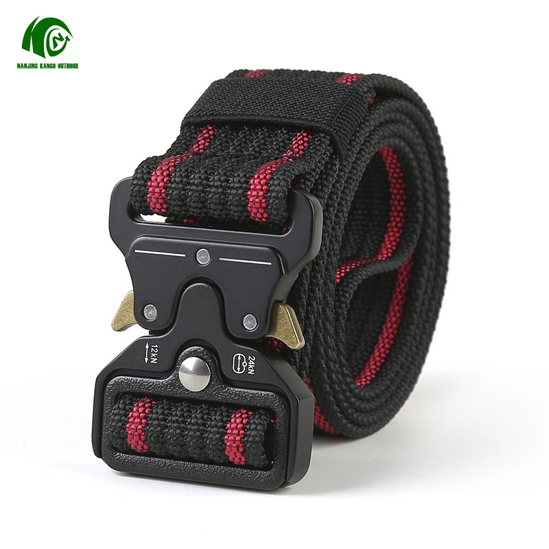 KANGO Factory Custom logo Chain Designer Belts peso elevação tática Ginásio para mulher garters cinto fivela Acessórios saco polícia Estilo de cinto tático