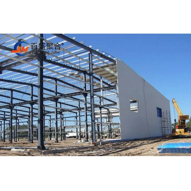 Prefab Building Metal Frame Shed Storage Prefabricated Steel Structure Warehouse Constrction Building