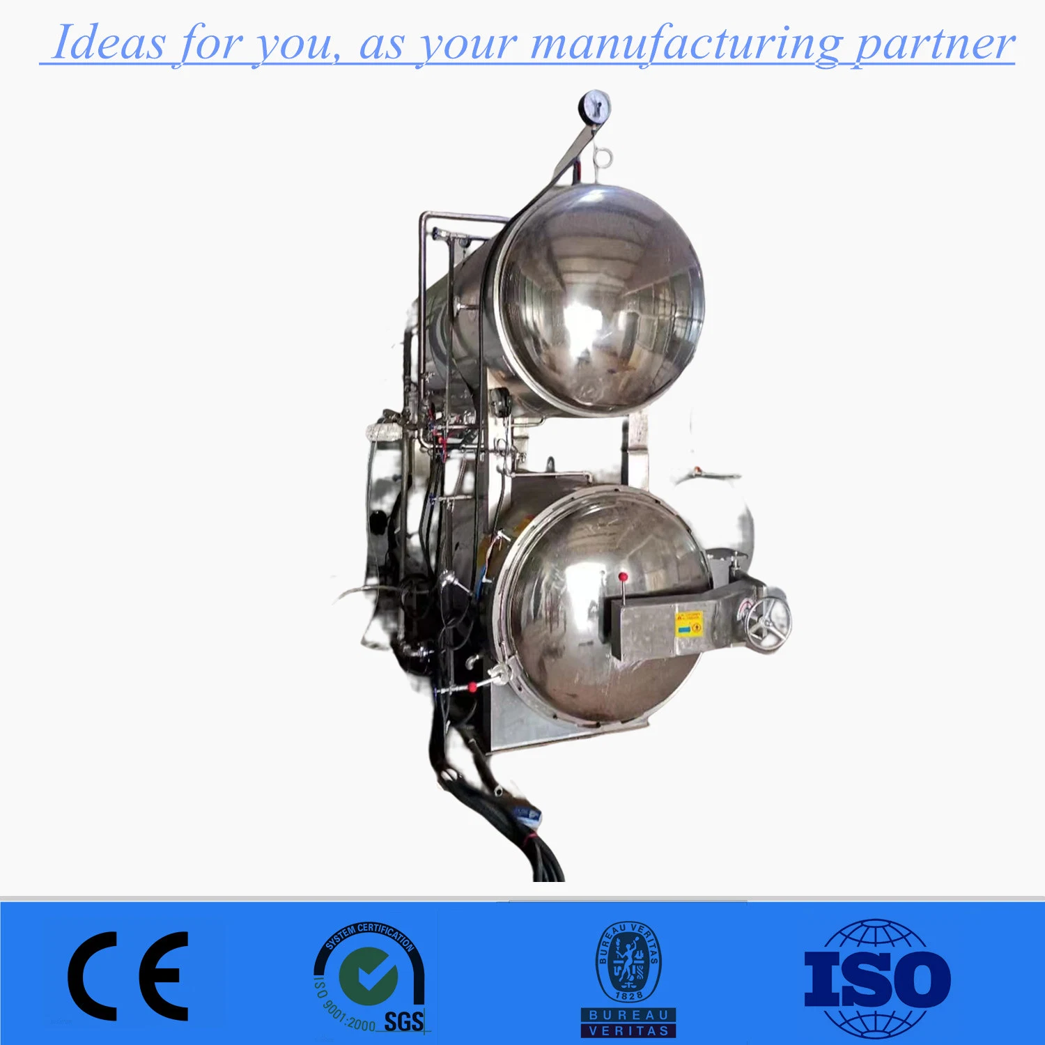 Glass Bottle Drink Sterilization Retort