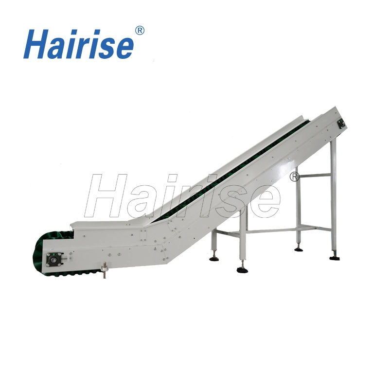 Hairise Inclined PU PVC Belt Factory Processing Conveyor System