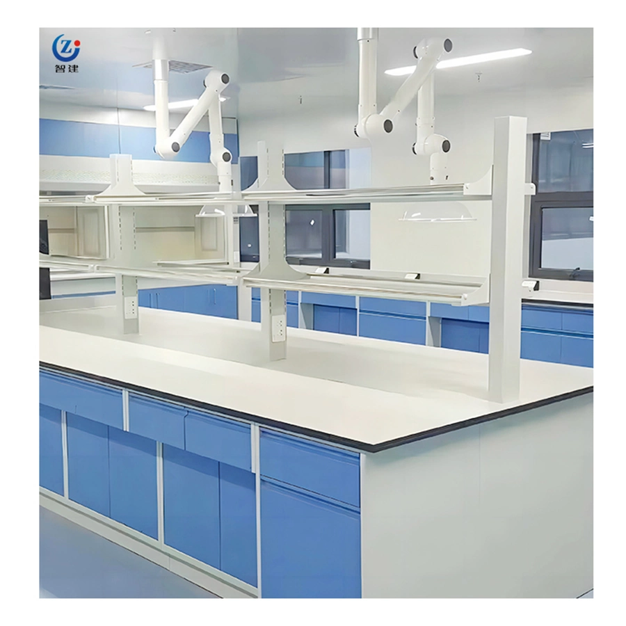 China Cheap Laboratory Workbench Education Furniture Table