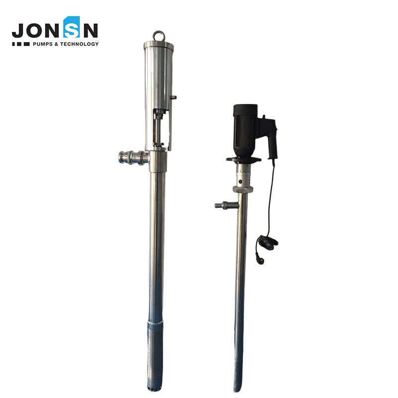 Stainless Steel Grease Injector Vertical Pneumatic Piston Pump