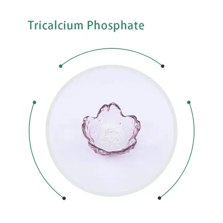 TCP grau alimentar fosfato de cálcio fosfato tribásico aditivo alimentar fosfato tricálcico