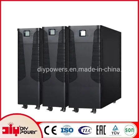 0.4kVA-1200kVA High Low Frequency Online Offline Inverter Double Conversion Home Battery Uninterruptible Tower Mounted Power Supply UPS