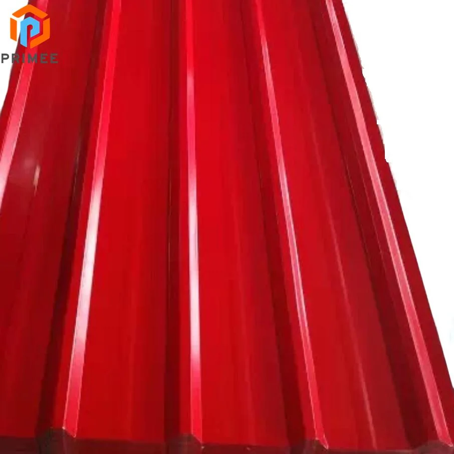 0,13-1,0/BWG/AWG Hoja de techo cero Spangle regular Corrugated Roofing Sheet