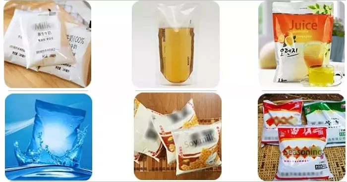 Automatic Vertical 200ml Juice Drinking Water Sachet Liquid Filling Sealing Packing Machine