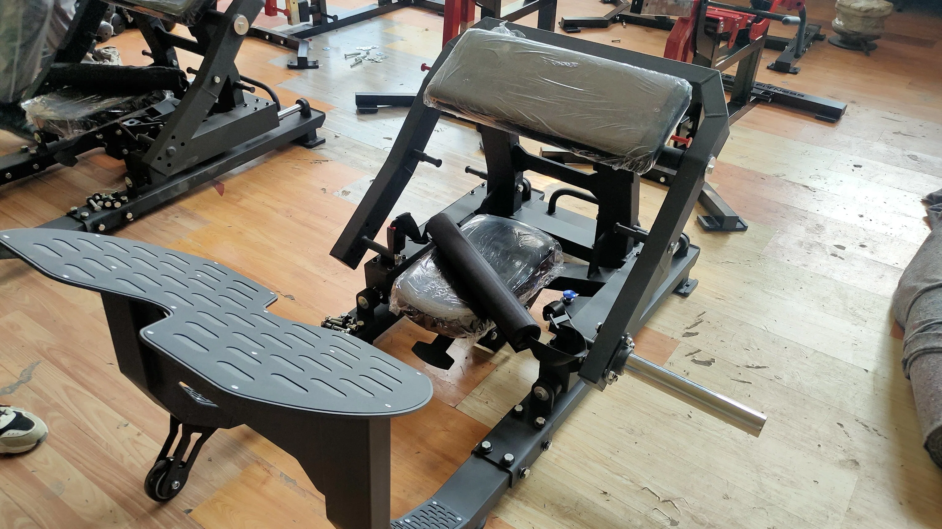 Gym Maschine Hüfthebemaschine Langhantel Hüftschub Maschine Glute Drive Bridge Machine