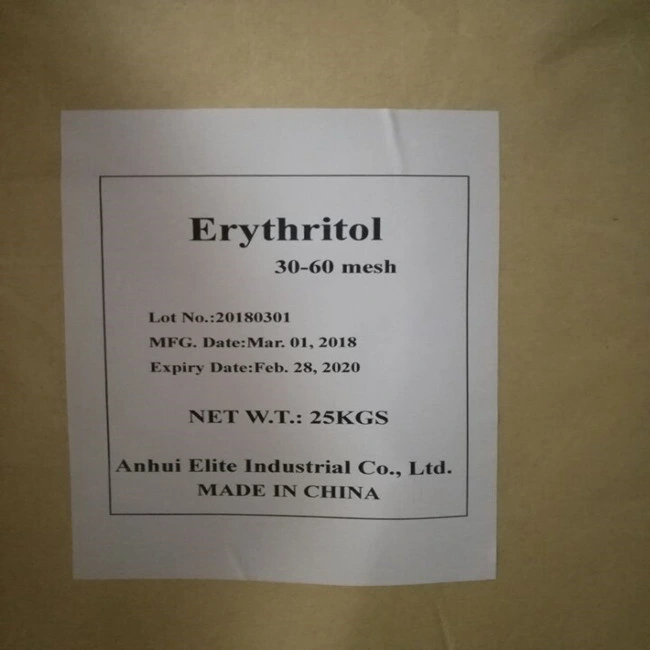 مصدر إمداد غير مجمع Erythritol وعديقي غير GMO Erythritol