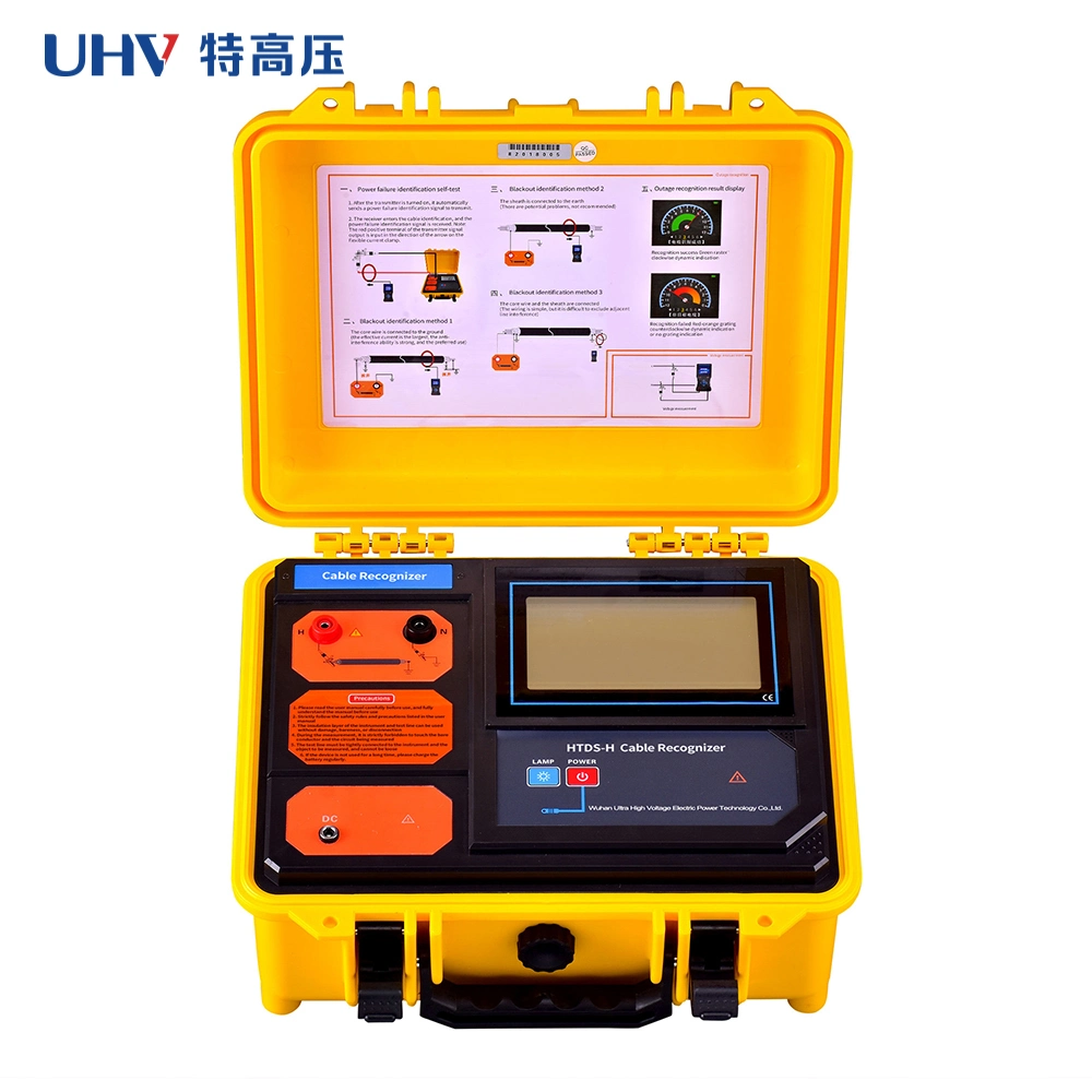 Htds-H Live Power Cable Identifier Digital Cable Identification Instrument