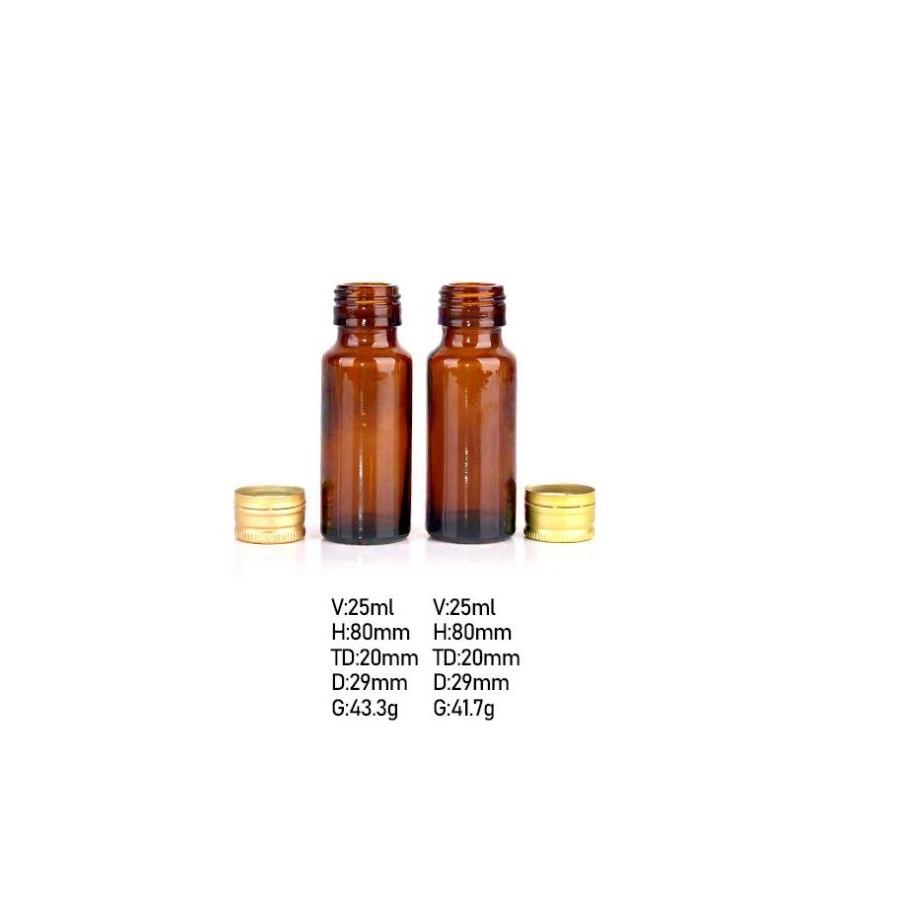 Brown Essential Oil Bottle for Daily Chemical