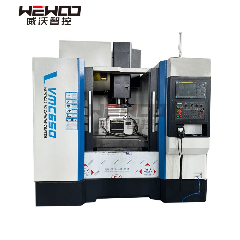 CNC Machine Tool Vmc650 Engraving/Cutting/Router/Milling/Drilling/Boring Machining Center with 3/4/5 Axis Fresadora/Tornos (CNC machine center) Bare Machine