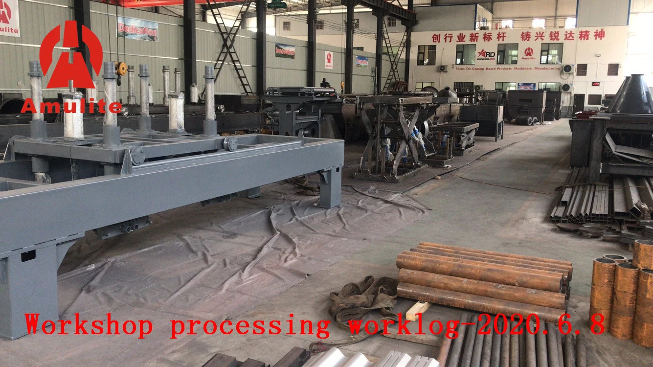 Calcium Silicate Fiber Cement Board Production Line Vacuum Dehydration