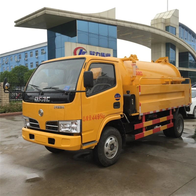 1500 Liters Water Tank and 4200 Liters Sewage Tank High Pressure Water Clean and Suction Pump Sewage Clean Truck