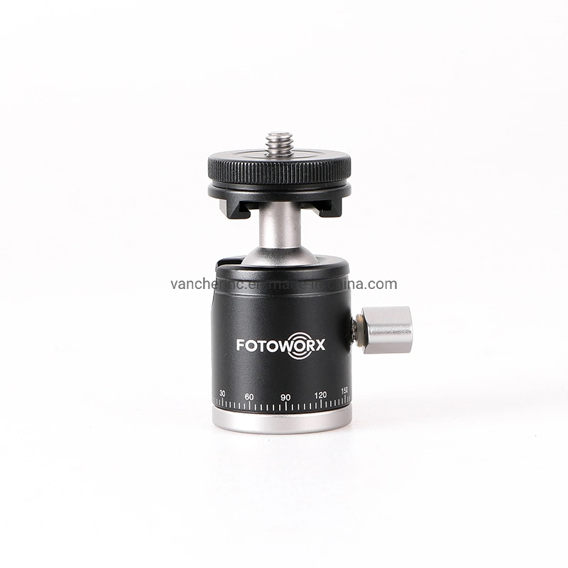 Aluminum CNC Precision Machining Mini Tripod Ball Head