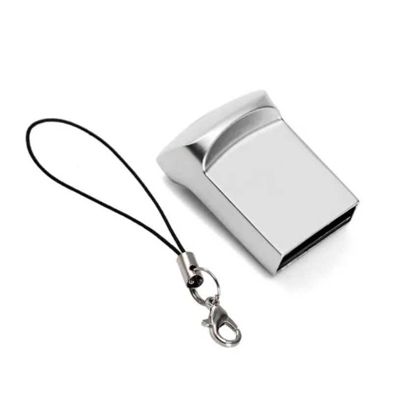 Mini Metal USB Flash Drives 2.0 Logo Customized Available