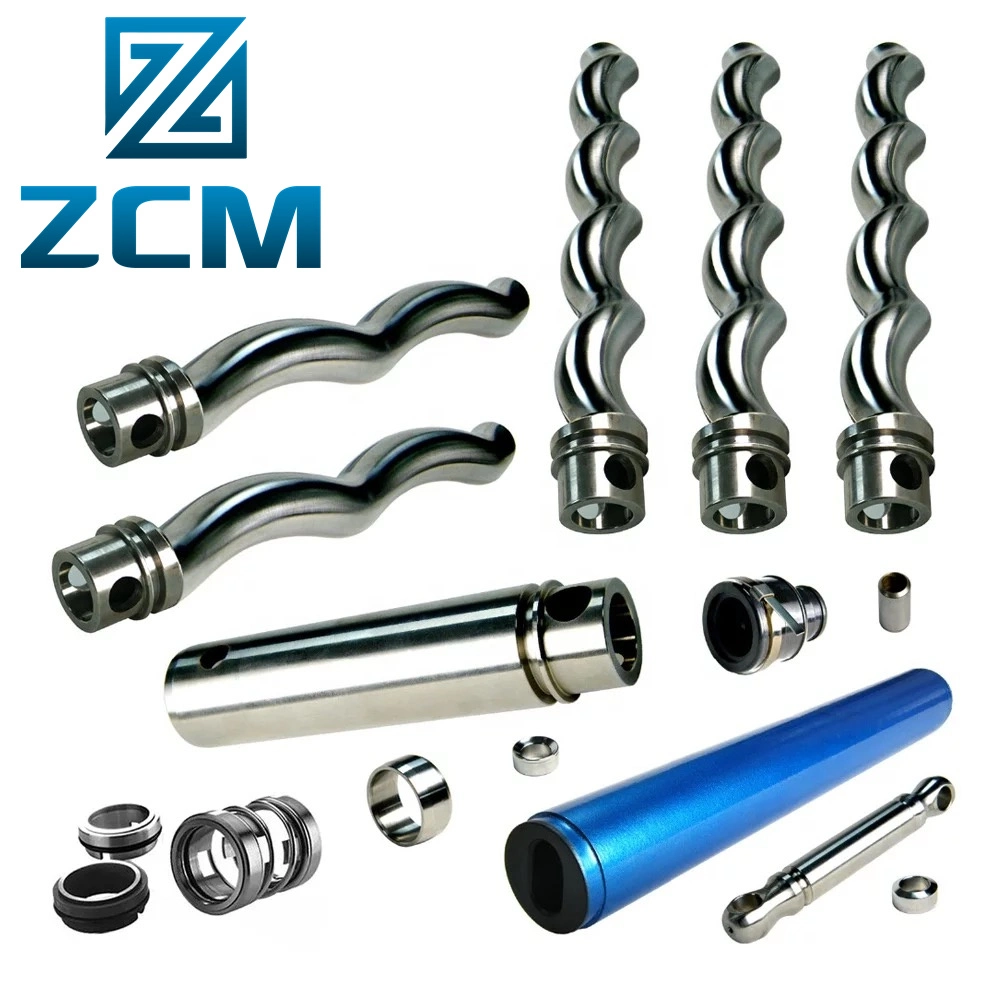 Shenzhen Custom Automobile/Audio/Elecrtonics/Machine Motor Part Machining CNC Metal Stainless Steel Screw Pump Rotor Cavity Pump Rotor Eccentric Screw Pump Stat