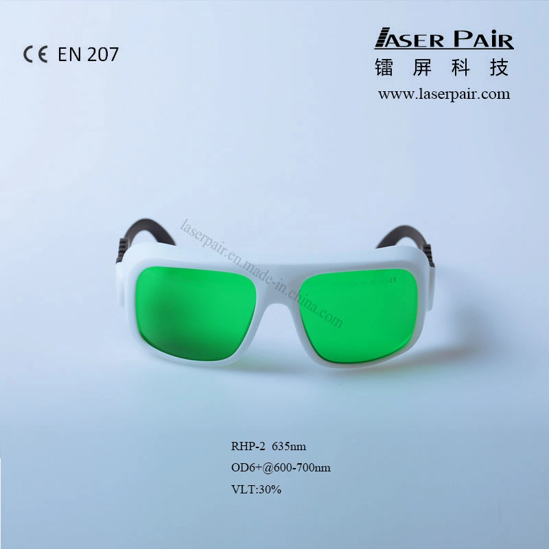 Laser Safety Glasses 635nm (High protection) , Laser Safety Goggles Frame 36,O.D6+@600-700nm, Available for:650nm,694nm Application: Red Lasers,Ruby,Vlt:30%